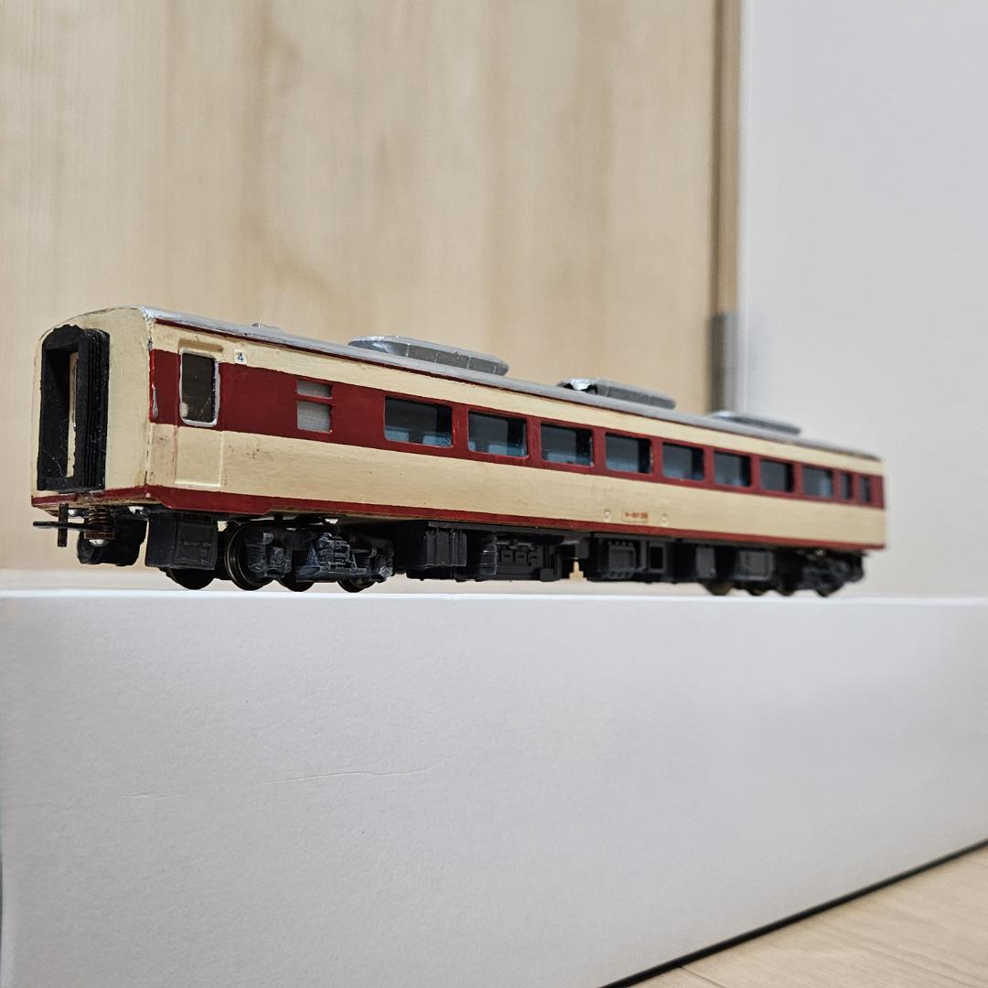 HOゲージ 小高模型 ペーパー製　キハ82系 ５両編成 完成品　ジャンク車両