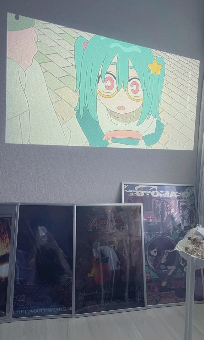 ずとまよ　メタリックポスター5枚(額縁×5付)