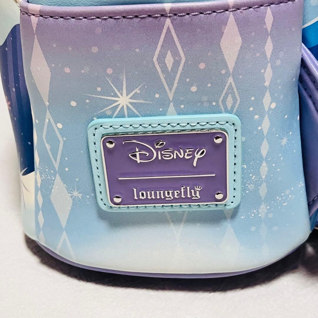 ディズニー　リュック　ラウンジフライ　loungefly アナ雪
