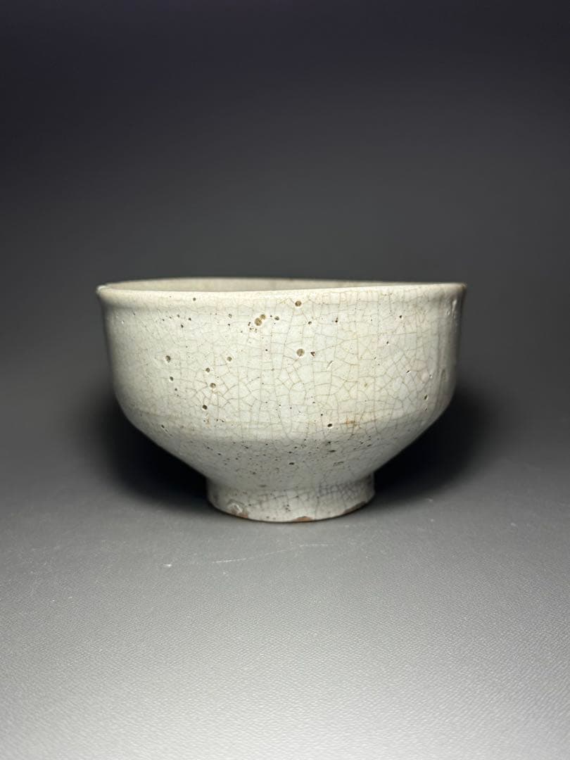 李朝 白磁 茶碗 堅手 - メルカリ