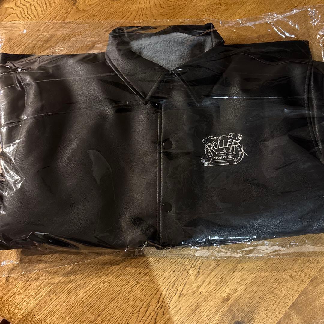 キムタク ROLLER MAGAZINE フェイクレザーコーチジャケット - メルカリ