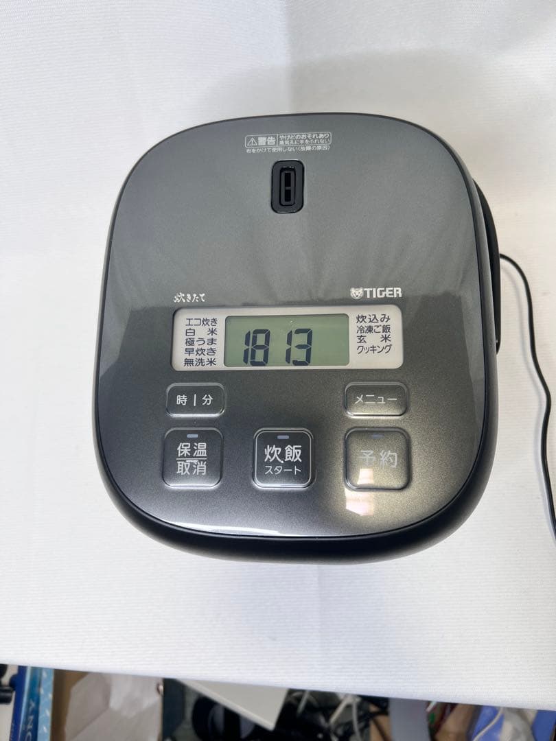 【美品】TIGER 炊飯器 JBS-B055 KL 5.4L 3合