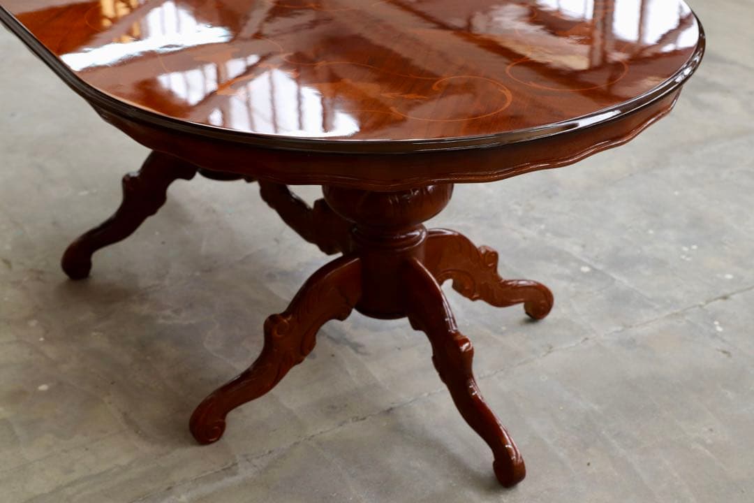 GMIK181○イタリア製 ディノス クラシック ダイニングテーブル 食卓