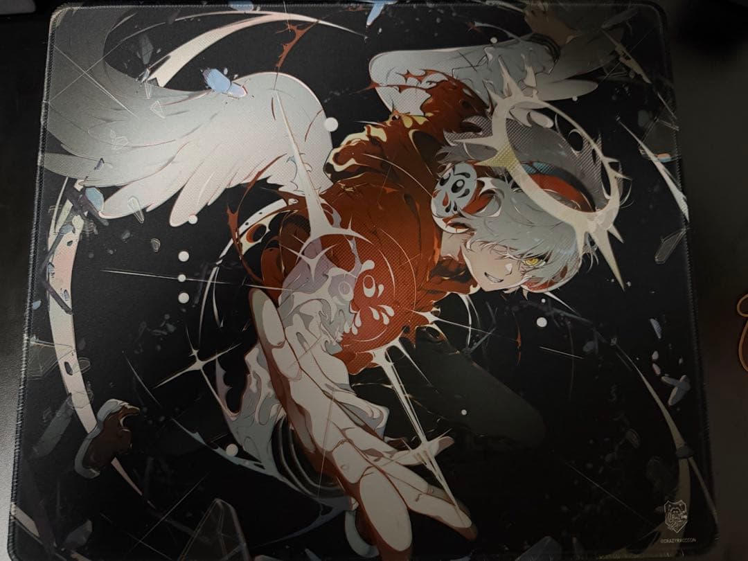 CR だるまいずごっど だるま crazy raccoon マウスパッド Crazy Raccoon だるまいずごっど マウスパッド - メルカリ