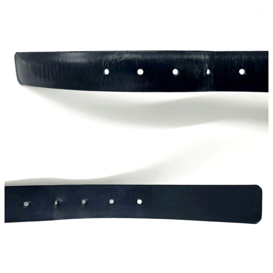 ルイヴィトン M9840 サンチュール アナグラム ブラック ベルト 85