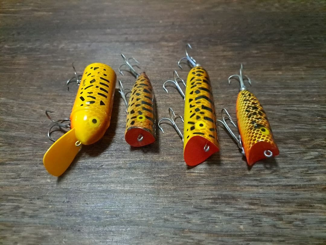 ヘドン BRS 茶スイカ ラッキー チャガー バド 4個セット - メルカリ