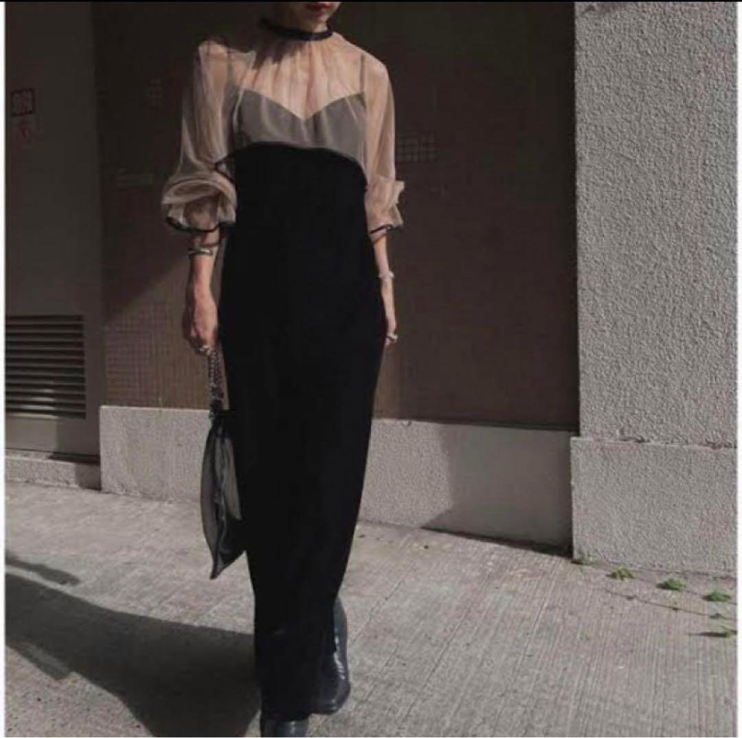 MANY WAY TULLE VEIL DRESS