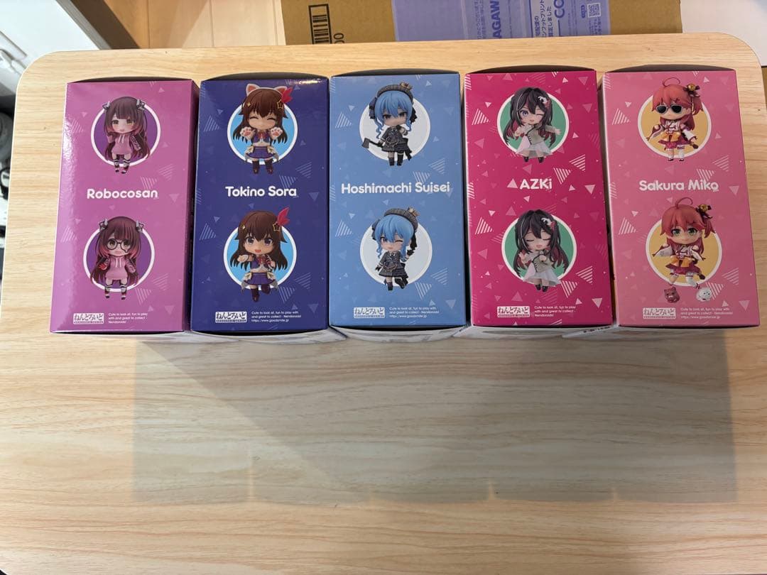 ねんどろいど ホロライブ　0期生　5個セット