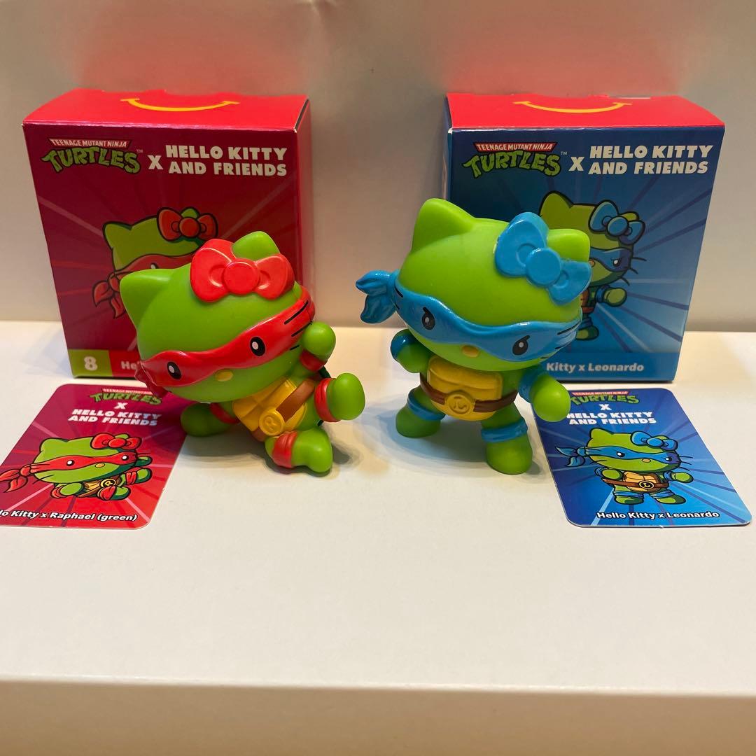 お値下げ！海外 ハッピーミール サンリオ&ミュータントタートルズ
