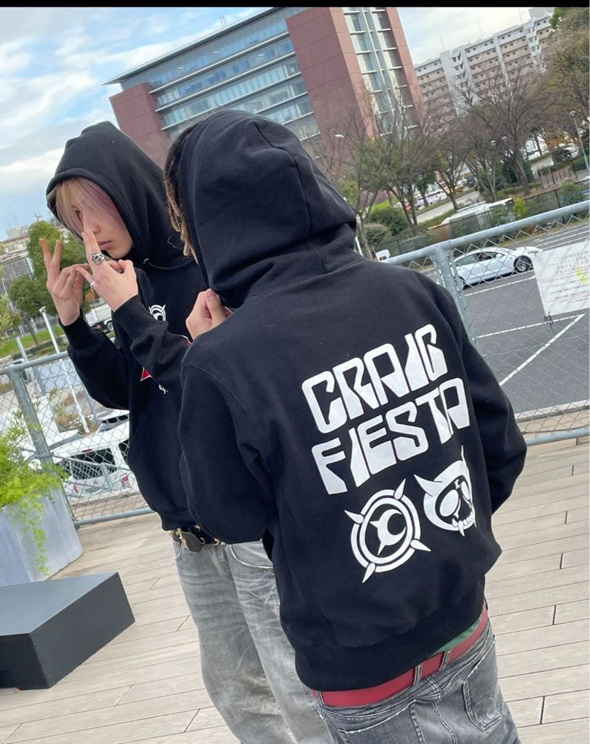 Craig fiesta パーカー yvngpatra xgang Mサイズ - メルカリ