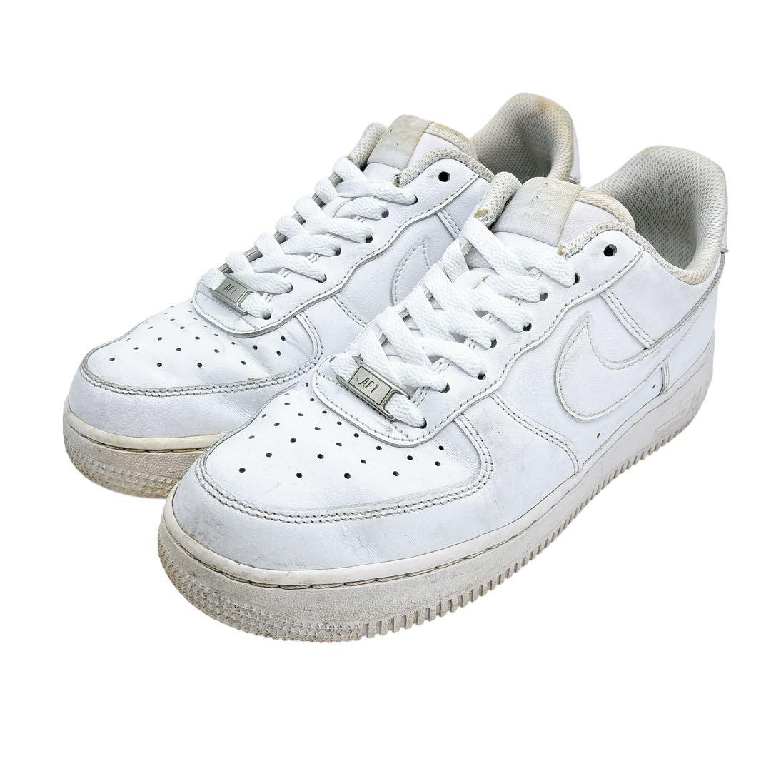 Nike Air Force 1 ホワイトスニーカー CW2288 25cm - メルカリ