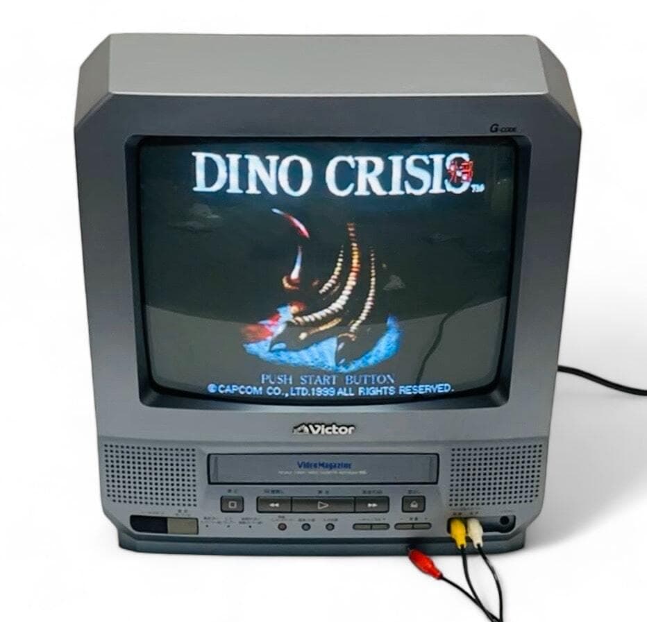 レトロゲームOK】Victor C-14HR8-Z カラーテレビ テレビデオ - メルカリ