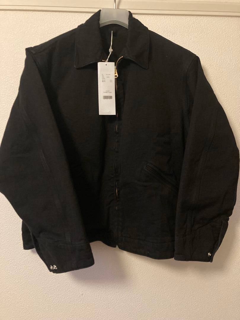 26SS COMOLI ブラックデニム ジップショートジャケット SIZE 1 - メルカリ