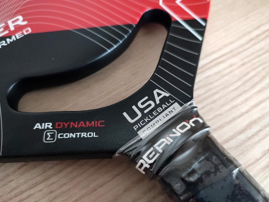 ピックルボール パドル REANOX カーボンファイバー エッジレス 14mm