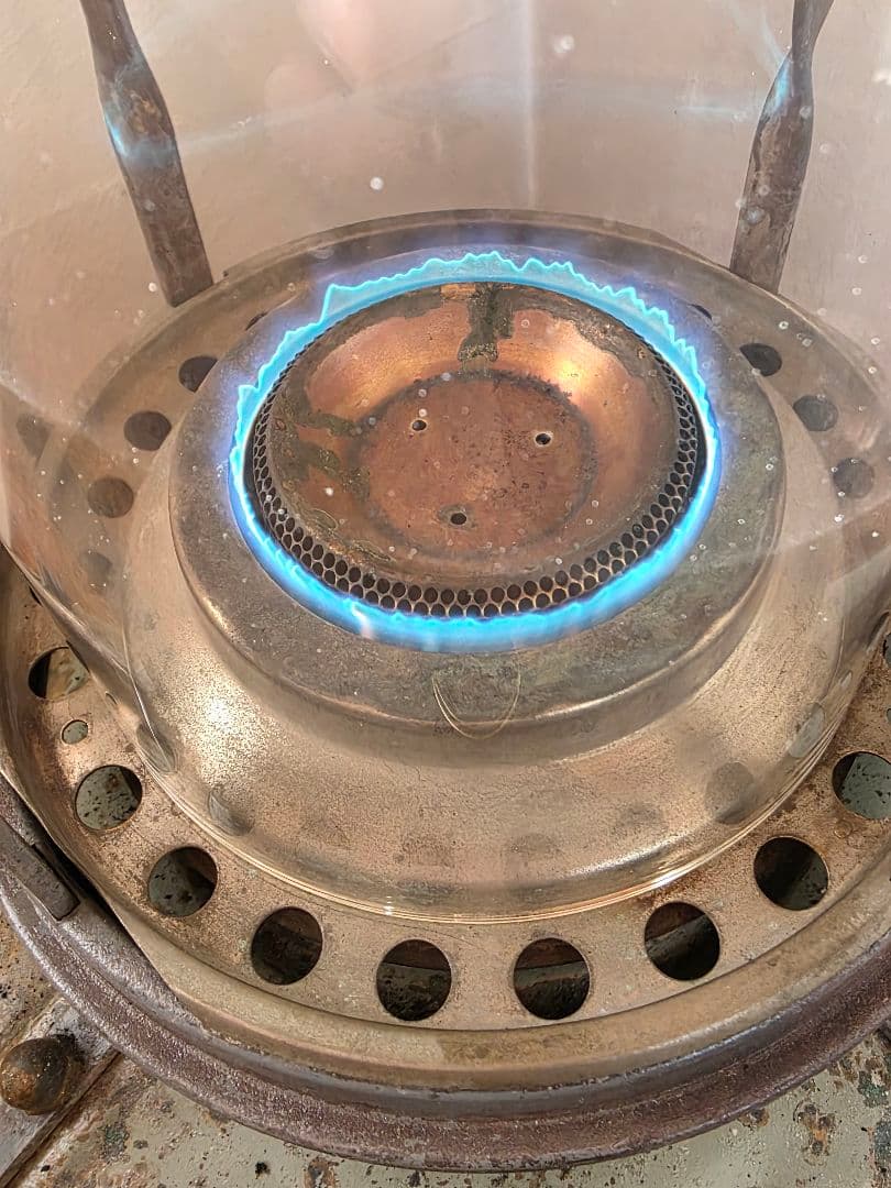 n*u様 激レア 8型 アラジンストーブ ビンテージストーブ 捻りフレーム