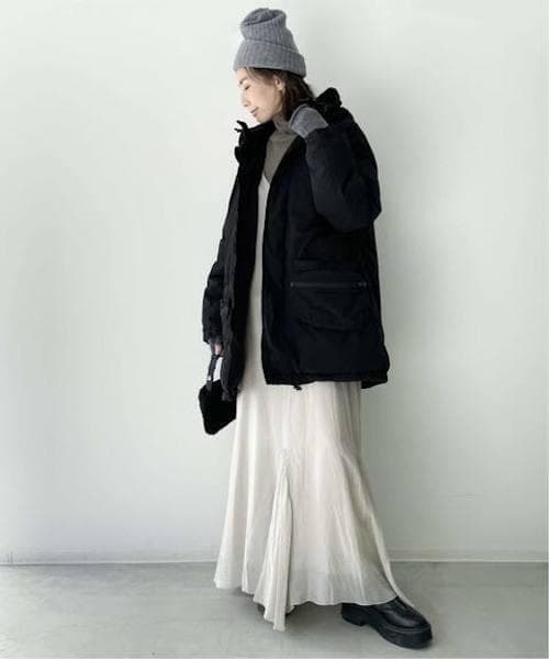 L'Appartement REMI RELIEF フードツキダウンジャケット - メルカリ