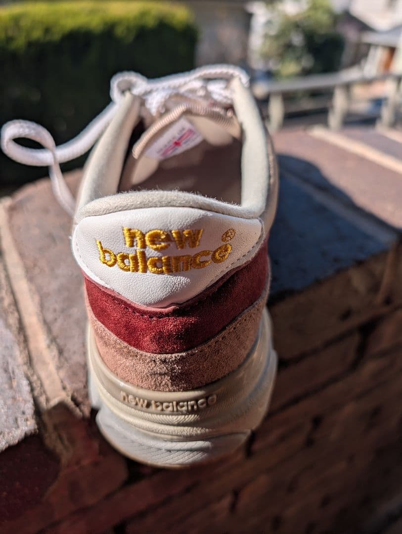 new balance 770.9 ブラウン/イエロー スニーカー、28.5cm