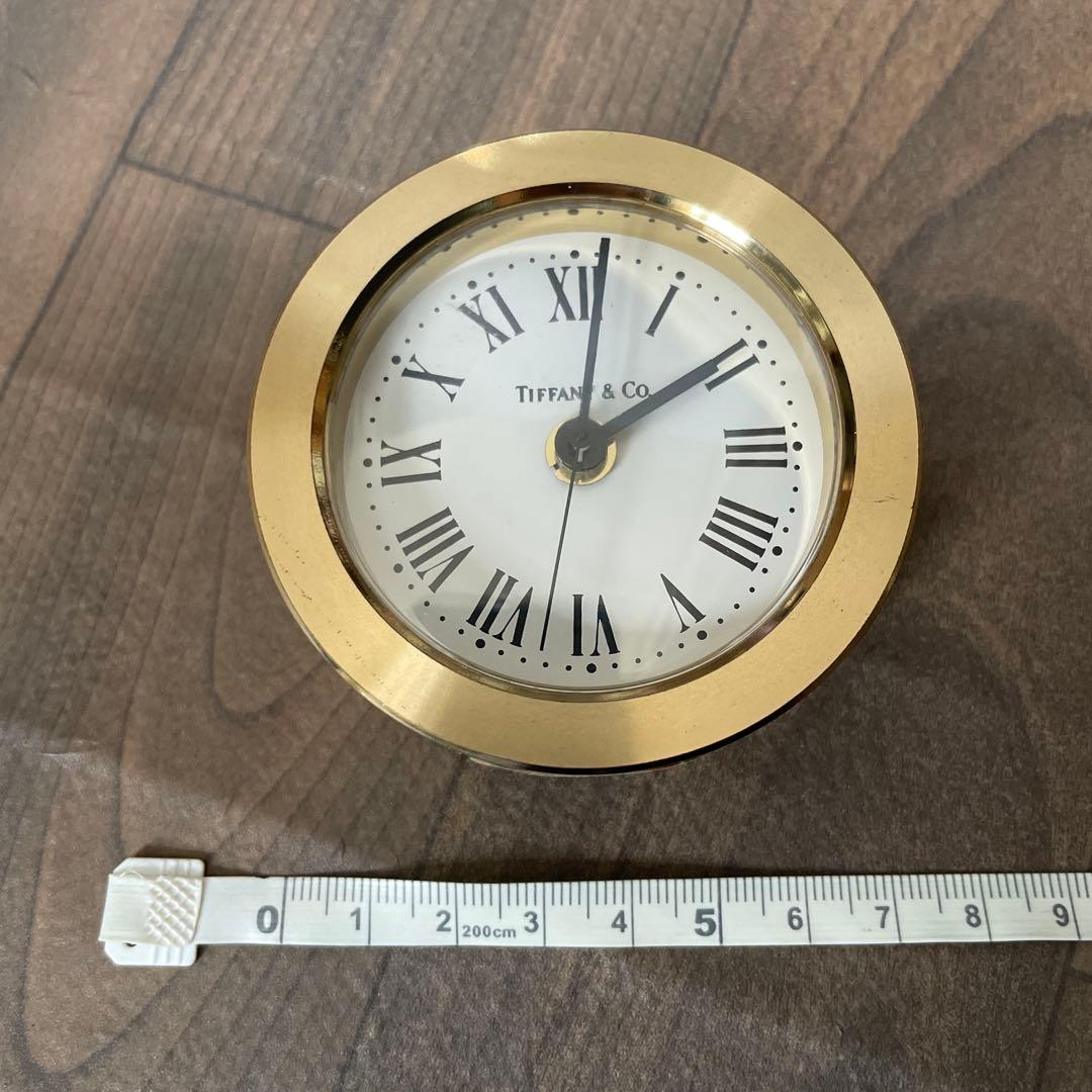 ティファニー Tiffany & Co. 置き時計 ゴールド 目覚まし - メルカリ