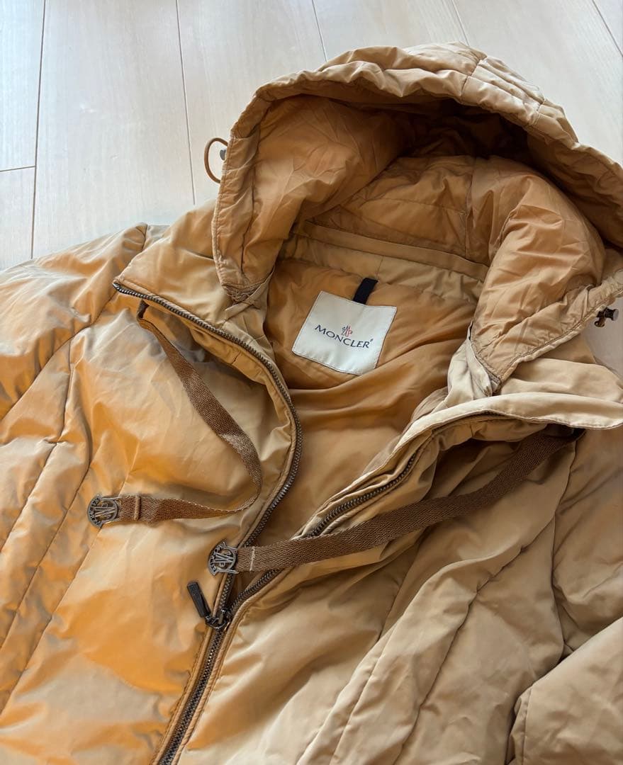 訳あり】モンクレール フード付き ダウンコート NIM サイズ1 - メルカリ