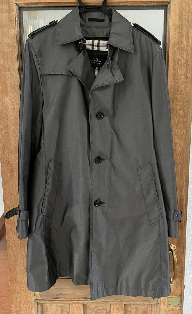 バーバリー Black Label トレンチコート: サイズL BURBERRY BLACK LABEL（バーバリーブラックレーベル） バーバリー