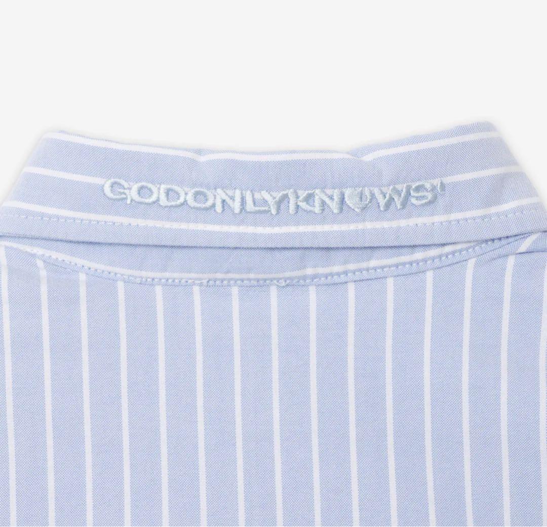 GODONLYKNOWS ストライプシャツ　 Sサイズ タグ付き
