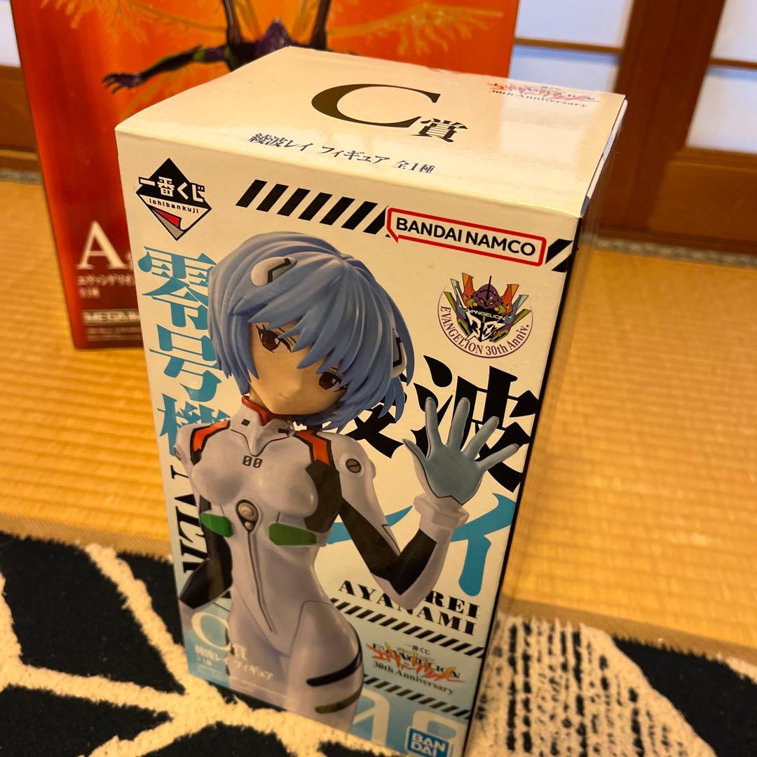 エヴァンゲリオン一番くじ A賞 初号機 C賞 綾波レイ　フィギュア+下位賞セット