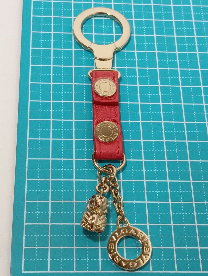 ブルガリ　キーリング　30274 Iconic b.i.keyring　ライオン