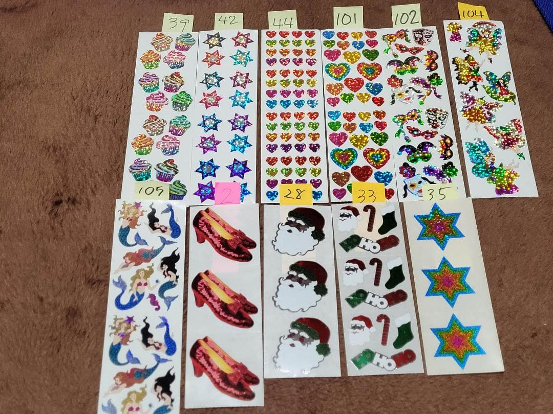 【か】アメリカのシール１シート４８０円サンディライオン好きな方も Amazon.co.jp: フロッキー サンディライオンなど6枚セット シール