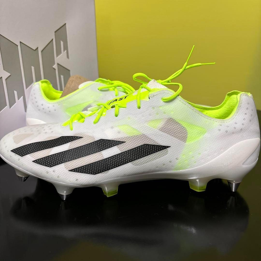 25.5cm 新品 エックス クレイジーファースト サッカースパイク - メルカリ