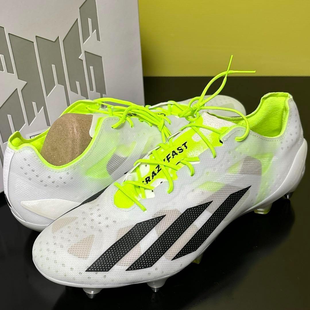 25.5cm 新品 エックス クレイジーファースト サッカースパイク - メルカリ