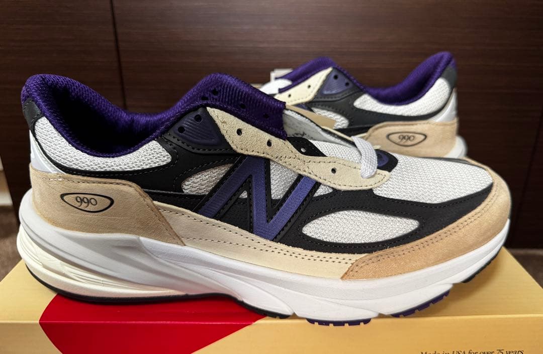 靴 New Balance 990V6 \"Plum\" 28.5cm