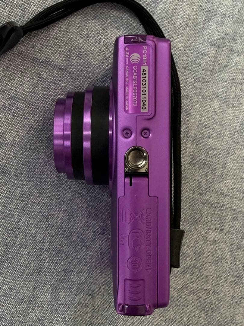 Canon キャノン IXY 430F パープル