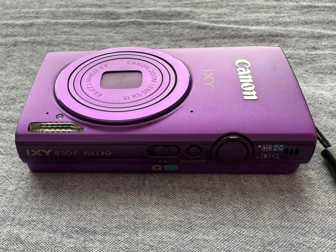 Canon キャノン IXY 430F パープル
