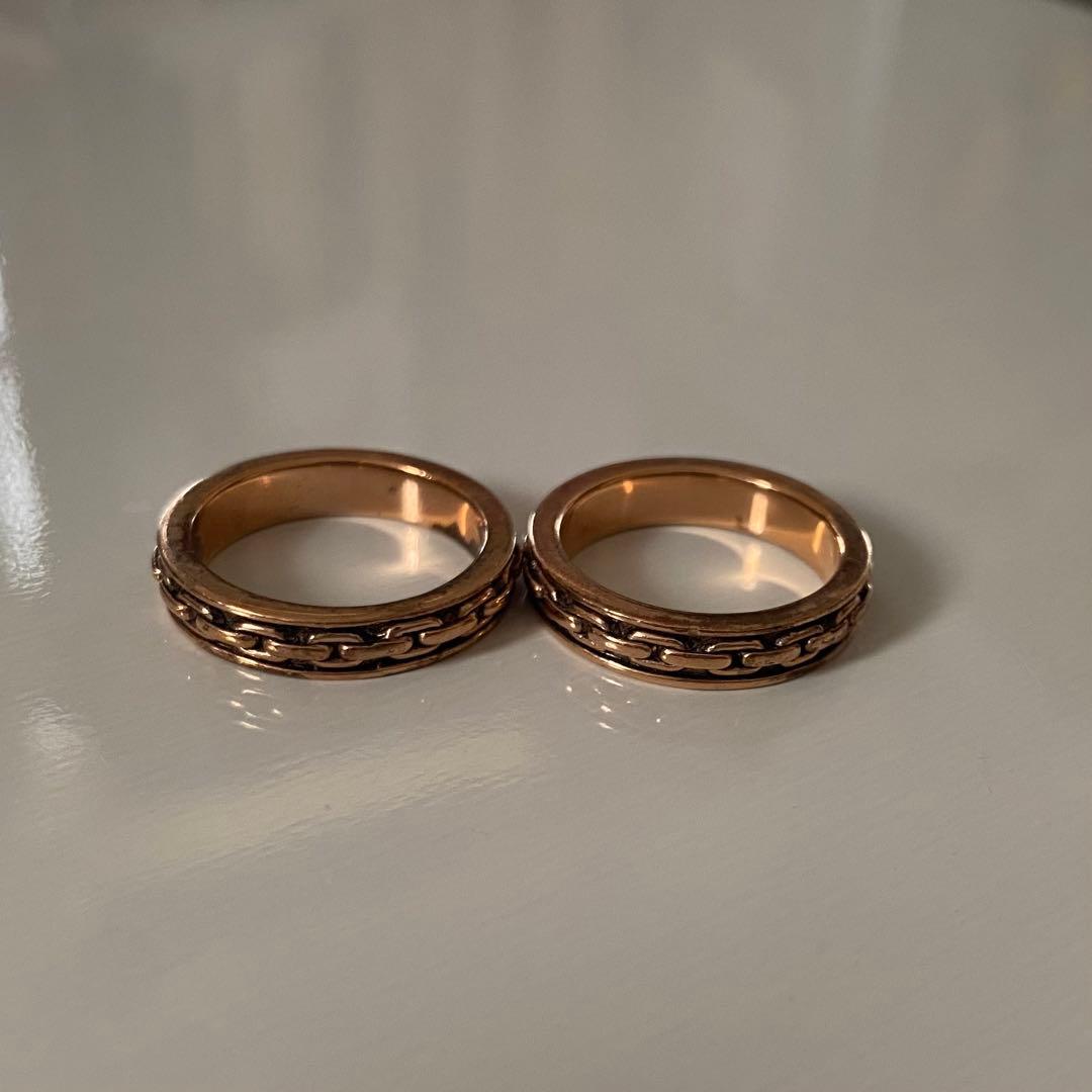 ヴィヴィアンウエストウッド リング(指輪) 2連 - メルカリ