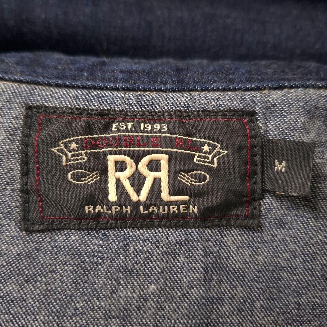 極美品 RRL ダブルアールエル デニムシャツ ウエスタン 一つ星タグ