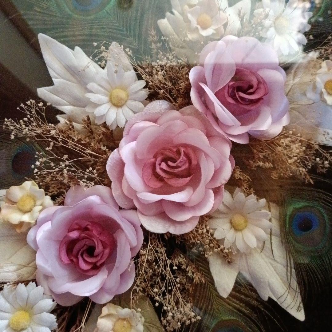 造花アートフレーム