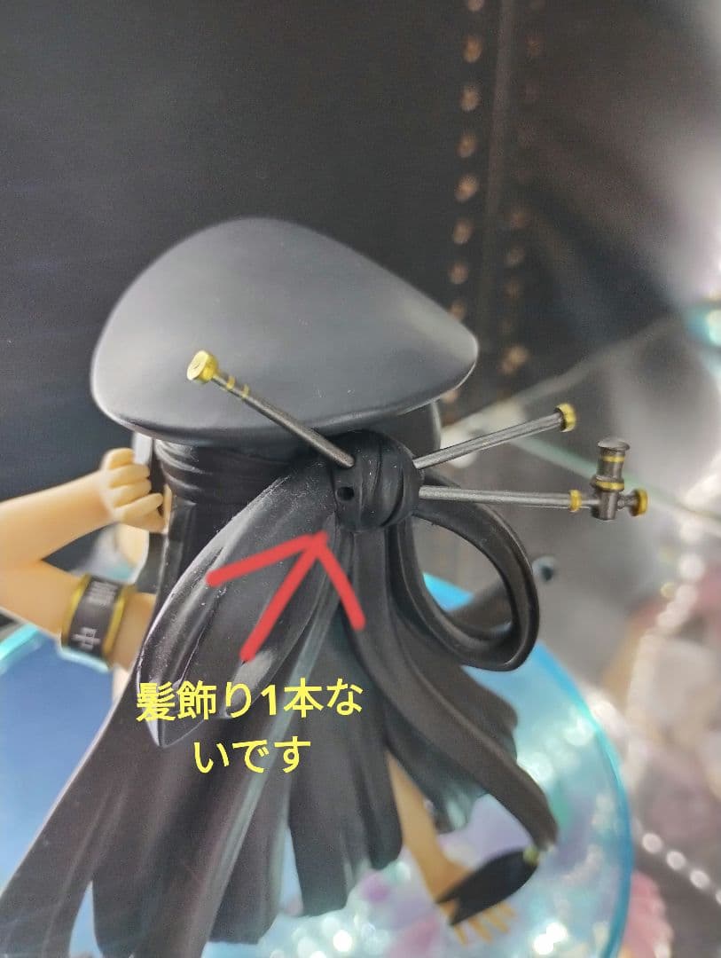 【中古品】Q-six まいてつ ハチロク 紺スク水フィギュア