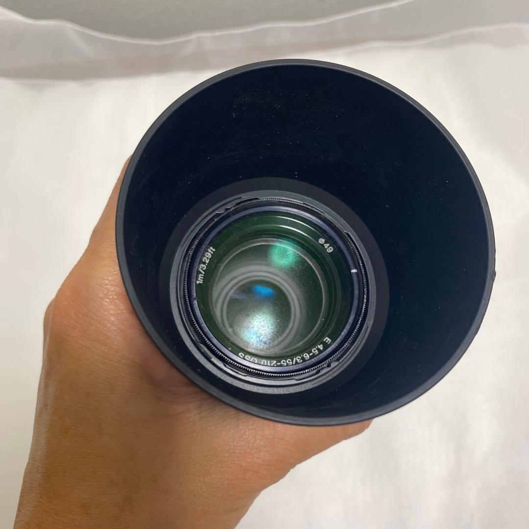 大迫力の望遠レンズ　ソニー SONY E 55-210mm F4.5-6.3