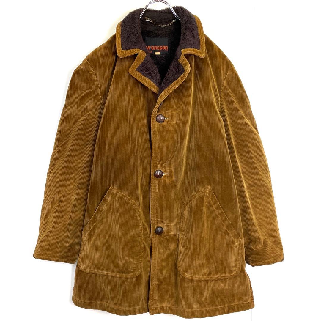 USA製マックレガーMCGREGORコーデュロイランチコート裏ボア
