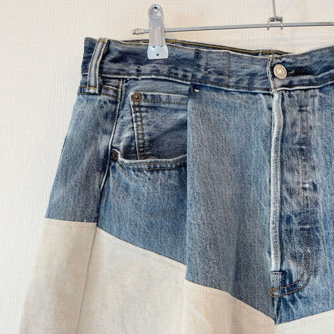 タグ付 UNION LAUNCH ロンハーマン ユニオンランチ デニム スカート