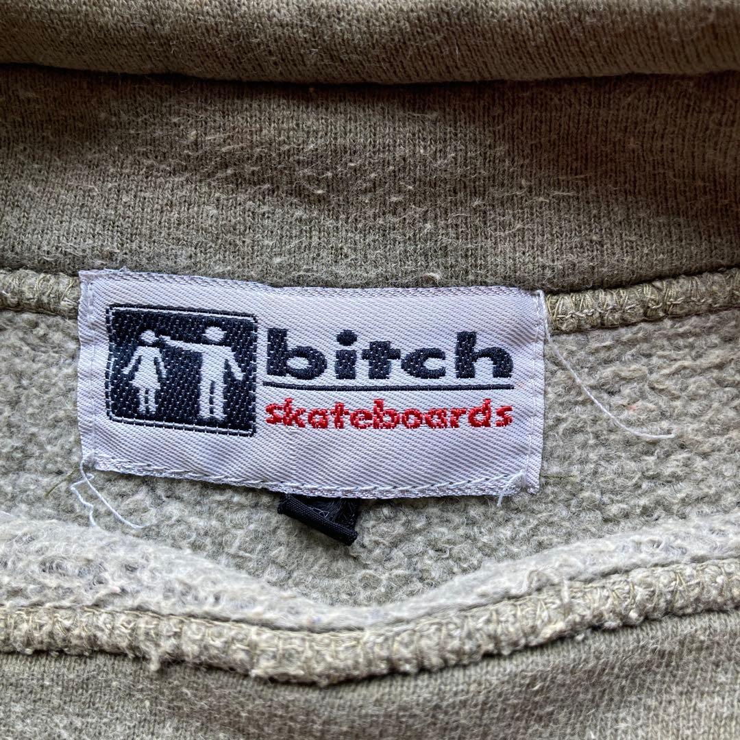 90s bitch skateboards ビッチスケートボード スウェット - メルカリ