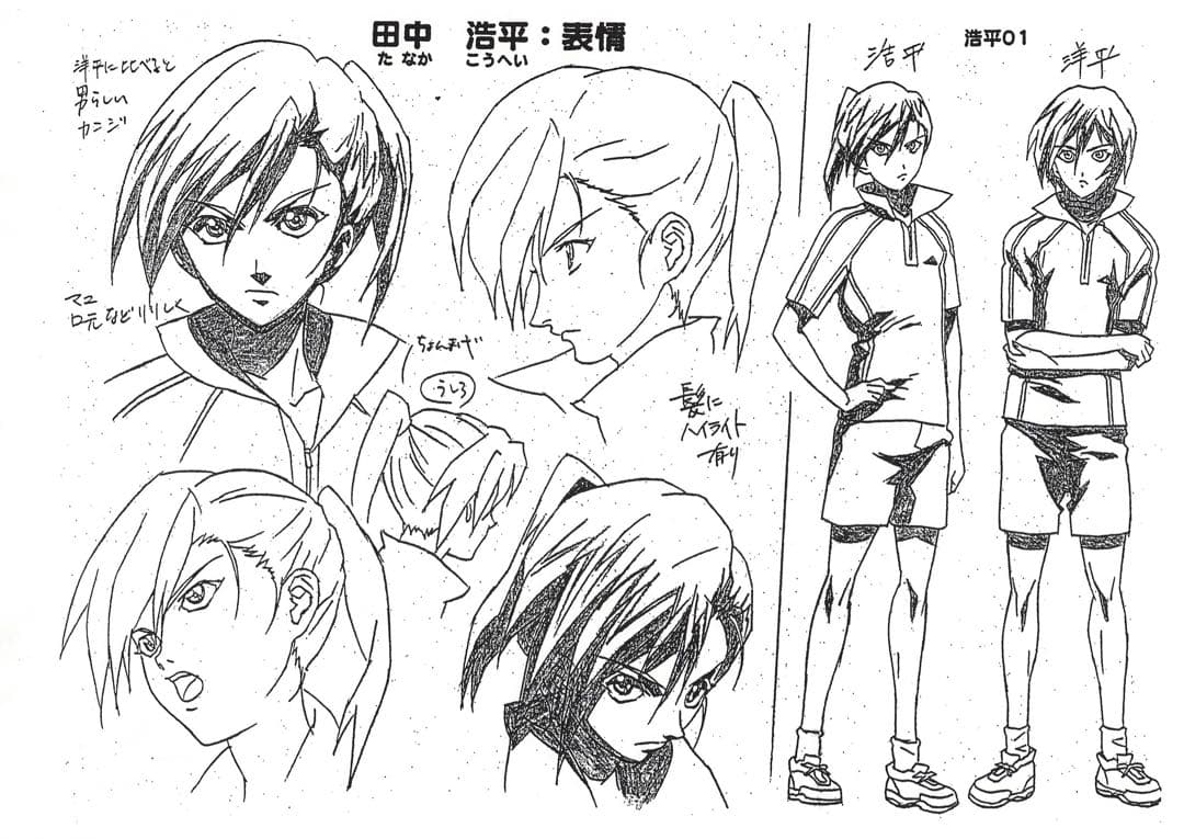 テニスの王子様　設定資料　281枚