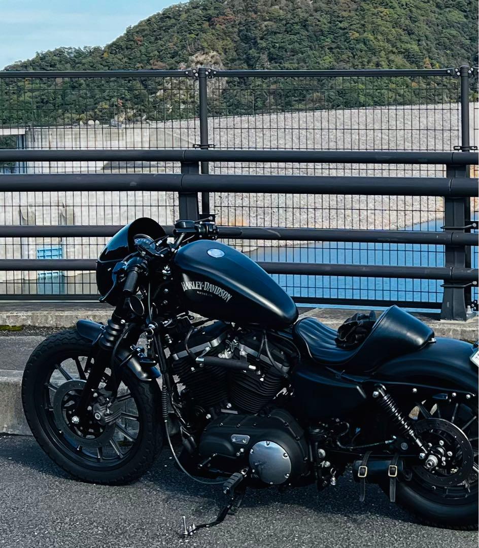 美品 ハーレ スポーツスター ホットドッグ ナイトイェーガーシート