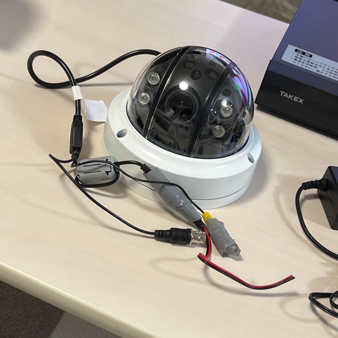 TAKEX 防犯カメラ VOC-IR850AH レコーダー AHD04S-A - メルカリ