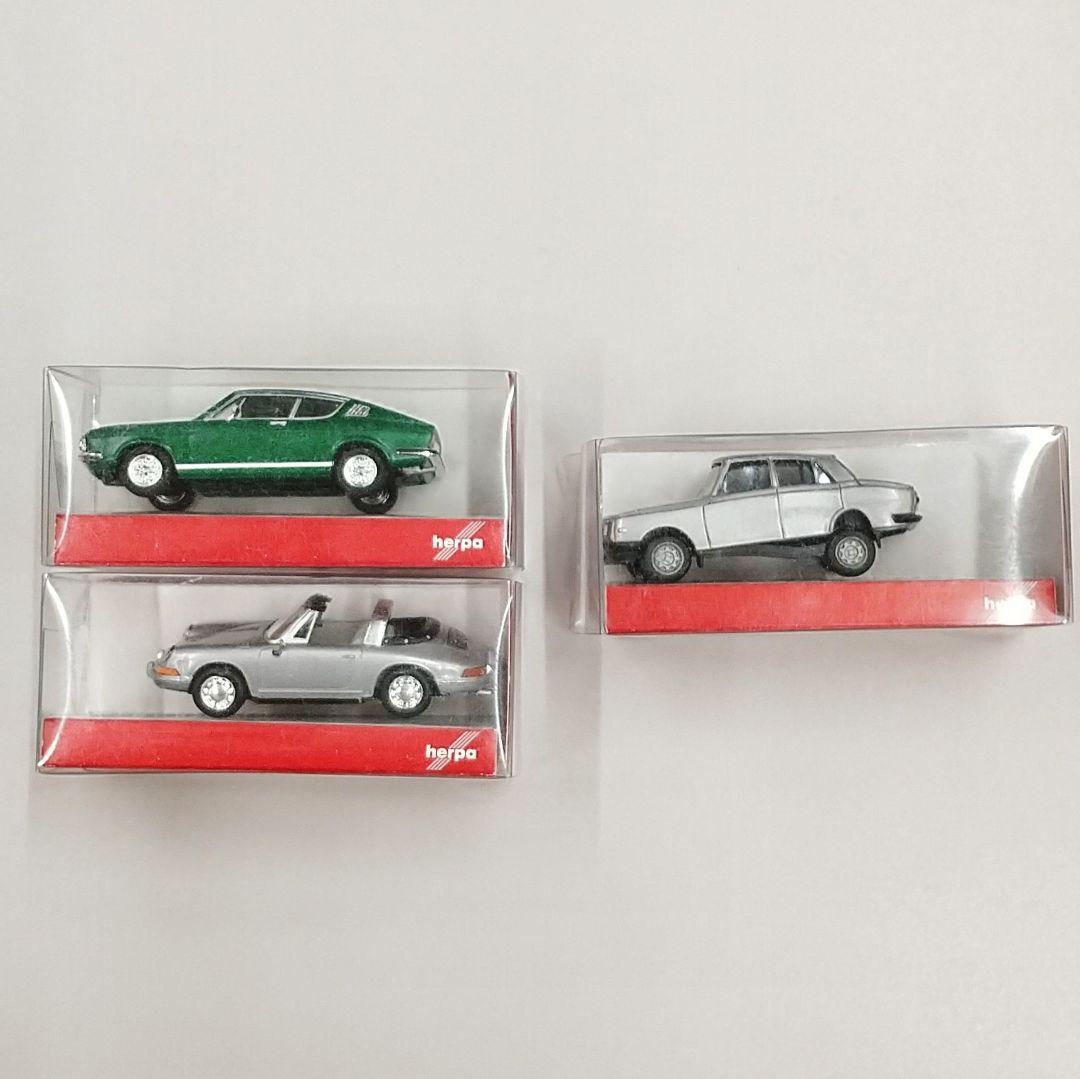 herpa ヘルパ社製 1/87 ミニカー 2台 ＋ おまけ - メルカリ