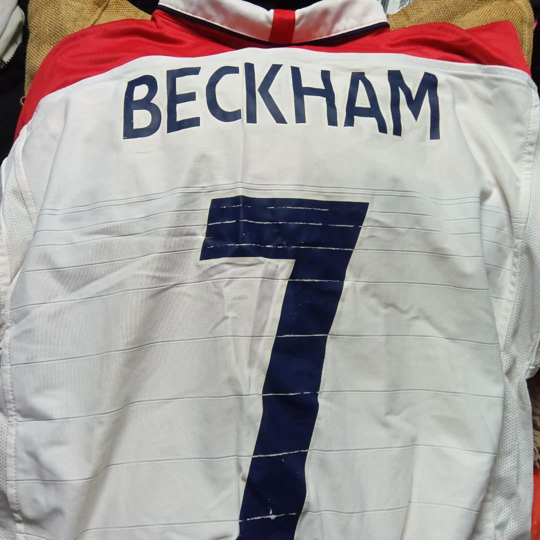 Umbro イングランド代表 Beckham 7tシャツ中古 - メルカリ