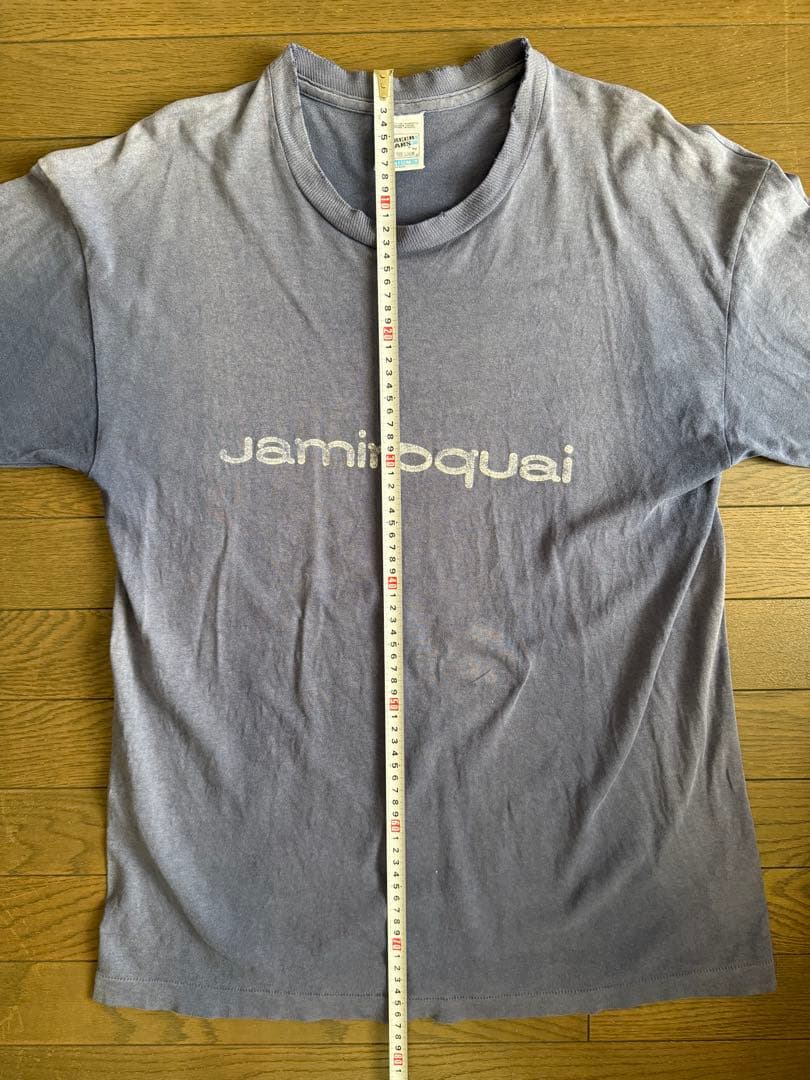 ジャミロクワイJamiroquai 90sヴィンテージ　Tシャツ　ダメージ