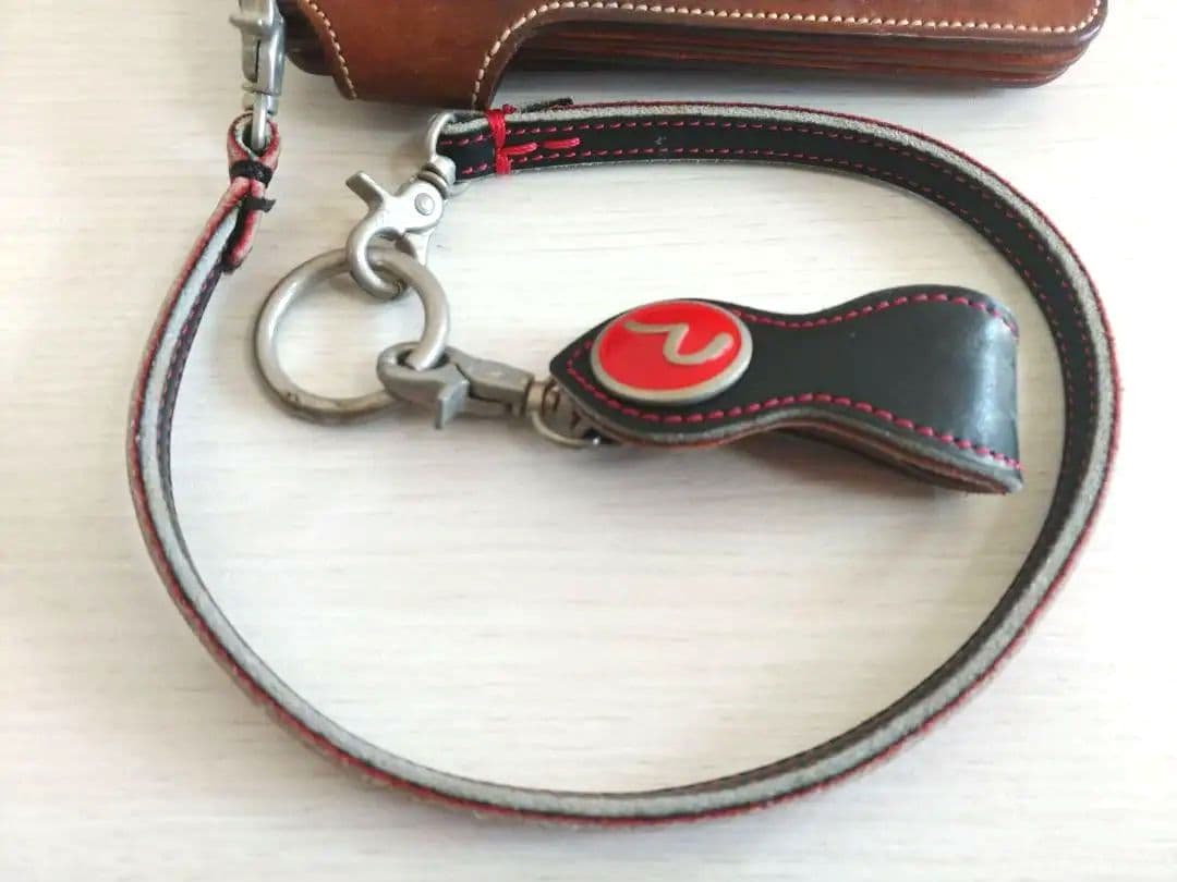 入手困難】希少 EVISU エヴィス 長財布 ビックカモメ 赤茶 スター