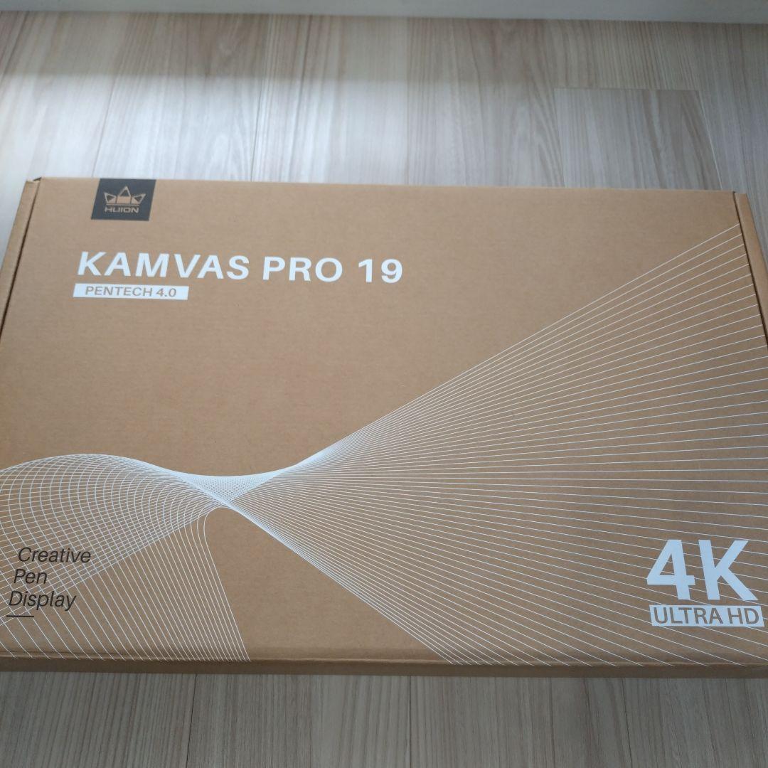 [1/5まで値引き中]HUION KAMVAS PRO 19 液晶ペンタブレット HUION 液タブ Kamvas Pro 19 4K UHD(3840*2160) 18.4型、 タッチ機能