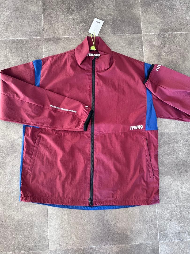 TFW49 フルジップジャケット 赤青 TFW49 - 【ラスト1点-サイズXXL】 FULL ZIP BLOUSON / ジップアップ